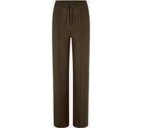Jack Wills Knitted Pin-Tuck Trousers Women Kaki 12 (M) Female