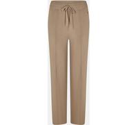 Jack Wills Knitted Pin-Tuck Trousers Women Taupe 12 (M) Female