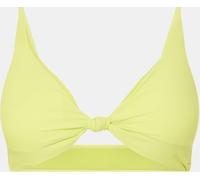 Jack Wills Knot Front Bikini Top Citron vert 8 (XS) Female