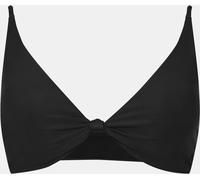 Jack Wills Knot Front Crop Top Bikini Noir 14 (L) Female