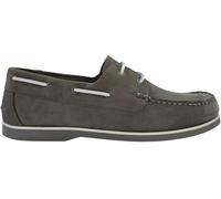 Jack Wills Leather Boat Shoes Mens Gris 9 (43) Male