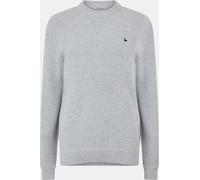 Jack Wills Linus Seed Stitch Crew Neck Jumper Men Marl gris XS Male