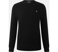 Jack Wills Linus Seed Stitch Crew Neck Jumper Men Noir XL Male