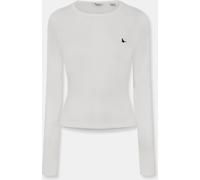 Jack Wills Long Sleeve Baby Tee Blanc 16 (XL) Female