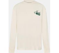 Jack Wills Long Sleeve Vintage Rib T-Shirt Crème XL Male