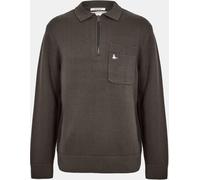 Jack Wills Long Sleeve Zip Knit Polo Fer XL Male