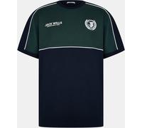 Jack Wills Men's Jw Pipe Regular Fit T-Shirt Marine M Male