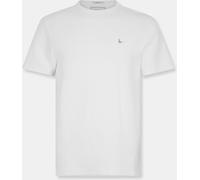 Jack Wills Men's Jw Textured Regular Fit T-Shirt Blanc d'os XL Male