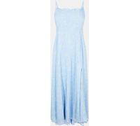 Jack Wills Midi Dress Blue/Yellw Dits 8 (XS) Female