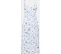 Jack Wills Midi Dress Impression blanche 10 (S) Female