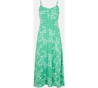 Jack Wills Midi Dress Imprimé vert 6 (2XS) Female