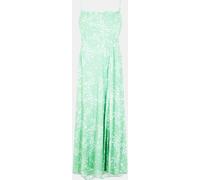 Jack Wills Midi Dress Vert Ditsy 8 (XS) Female