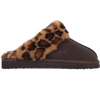 Jack Wills Mule Slippers Ladies Fausse fourrure léopard 7 (40) Female