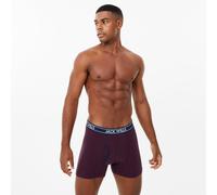 Jack Wills Multipack Boxers 3 Pack Rayure prune Moyen Male