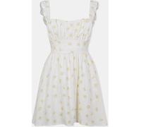 Jack Wills Patterned Tie Back Dress Imprimé citron 10 (S) Female
