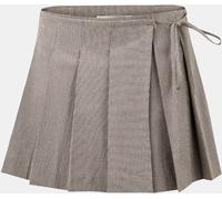 Jack Wills Pleated Mini Skirt Micro carreaux 8 (XS) Female