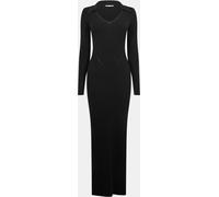 Jack Wills Polo Midi Dress Noir 6 (2XS) Female