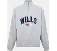 Jack Wills Graphic Quarter Zip Marl de glace M Male