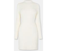 Jack Wills Rib Contour Dress Ld54 Blanc vintage 8 (XS) Female