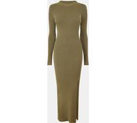 Jack Wills Rib Maxi Dress Ivy Green 6 (2XS) Female