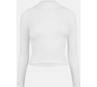 Jack Wills Rib Turtleneck Top Blanc vintage 14 (L) Female