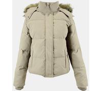 Jack Wills Riley Puffer Jacket Ladies Beige 12 (M) Female
