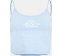 Jack Wills Roseberry Strap Vest Ladies Bleu doux 12 (M) Female