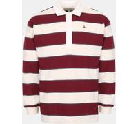 Jack Wills Rugby Shirt Ld54 Burg/Marine 14 (L) Female