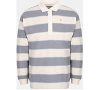 Jack Wills Rugby Shirt Ld54 Marine/Blanc 14 (L) Female