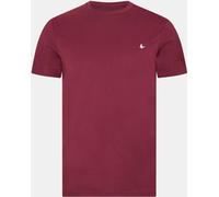 Jack Wills Sandleford T-Shirt Mens Prune damassée XL Male