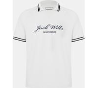 Jack Wills Script Polo Blanc XL Male