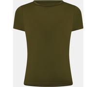 Jack Wills Second Skin Longline Baby Tee Kaki 12 (M) Female