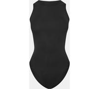 Jack Wills Second Skin Racer Bodysuit Noir 6 (2XS) Female