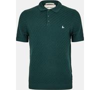 Jack Wills Short Sleeve Knit Polo Men Toujours vert S Male