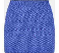 Jack Wills Space Dye Knit Rib Mini Skirt Espace teinté bleu 12 (M) Female