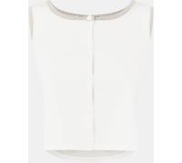 Jack Wills Speckled Sweater Vest Blanc vintage 10 (S) Female