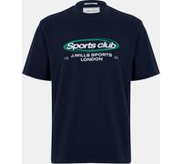 Jack Wills Sports Club T-Shirt Marine M Male