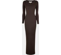 Jack Wills Square Neck Maxi Dress Cacao 12 (M) Female