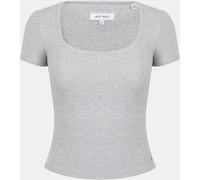 Jack Wills Squneck Ss Tee Ld54 Marl gris 8 (XS) Female