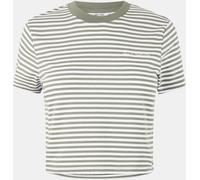 Jack Wills Striped Baby T-Shirt Blanc/Vert 12 (M) Female