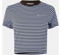 Jack Wills Striped Baby T-Shirt Marron/Bleu 12 (M) Female