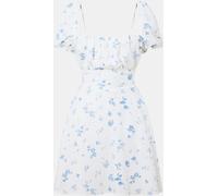 Jack Wills Tie Back Dress Wht/Blue Pr 12 (M) Female