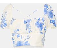 Jack Wills Tie Back Top Impression blanche 10 (S) Female