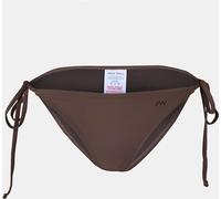 Jack Wills Tie Side Bikini Bottoms Marron 6 (2XS) Female