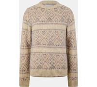 Jack Wills Tonal Jacquard Crew Sweater Willow Marl XS Male