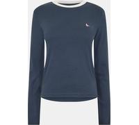 Jack Wills Trinkey Long Sleeve Ringer T-Shirt Marine 6 (2XS) Female