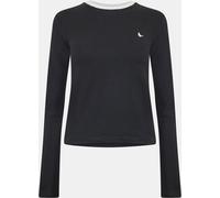 Jack Wills Trinkey Long Sleeve Ringer T-Shirt Noir 4 (3XS) Female