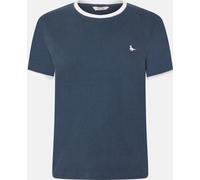 Jack Wills Trinkey Ringer T-Shirt Marine 14 (L) Female