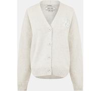 Jack Wills V Neck Cardigan Heather clair 14 (L) Female