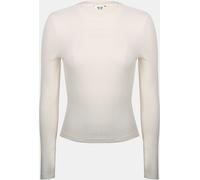 Jack Wills Waffle Lsbaby Tee Ld54 Blanc vintage 8 (XS) Female